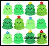 Cute Christmas Tree Festive Bubble Popper Fidget Toy - Fun Party Favor Toy - Christmas Winter