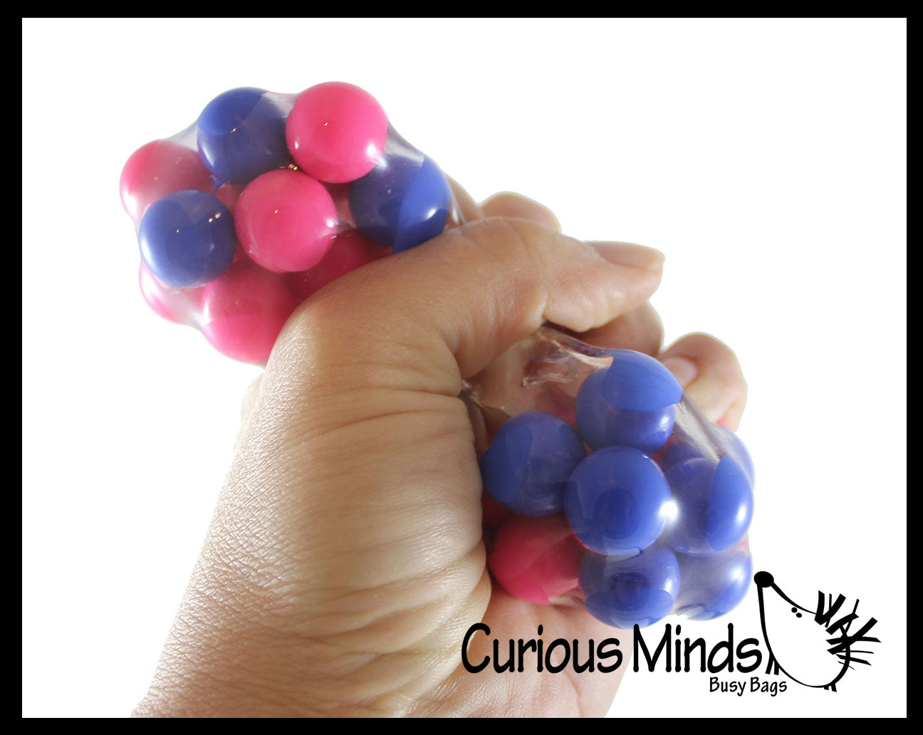 LAST CHANCE - LIMITED STOCK - Click Clack Noisy DNA Ball - Huge Molecule Unique Squishy Fidget Ball