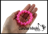 LAST CHANCE - LIMITED STOCK - SALE  - 72 Different Bright Spring Coil Fidget Bracelets -  Sensory Fidget Toy - 4 Different Styles 6 Colors