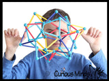 Collapsible Ball - Expanding and Contracting Ball - Grow and Shrink Fidget Ball - Anxiety Breathing Exercises