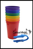 Color Sorting Cups with Tong