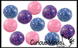 BULK - WHOLESALE -  SALE - Confetti Bead Mold-able Stress Ball - Squishy Gooey Shape-able Squish Sensory Squeeze Balls