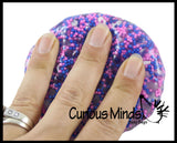 BULK - WHOLESALE -  SALE - Confetti Bead Mold-able Stress Ball - Squishy Gooey Shape-able Squish Sensory Squeeze Balls