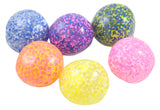 BULK - WHOLESALE -  SALE - Confetti Bead Mold-able Stress Ball - Squishy Gooey Shape-able Squish Sensory Squeeze Balls