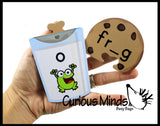 LAST CHANCE - LIMITED STOCK -  SALE  -Short Vowel Cookies and Milk Puzzle - Language Arts Teacher Supply