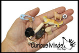 Montessori Alphabet Objects - CVC Word Mini Objects with Word Cards - Montessori Pink Series