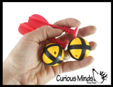 Hook and Loop Sticky Fabric Dart Board - Dart Game with Balls and Darts