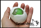 Hatching Dinosaur Egg Squeeze Stress Ball  -  Sensory, Stress, Fidget Toy