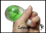 Hatching Dinosaur Egg Squeeze Stress Ball  -  Sensory, Stress, Fidget Toy