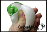Hatching Dinosaur Egg Squeeze Stress Ball  -  Sensory, Stress, Fidget Toy