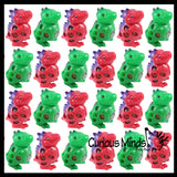 Soft Mesh Dinosaur with Water Beads Squeeze Stress Ball  -  Sensory, Stress, Fidget Toy