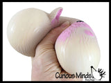 Cute Dog Soft Fluff Doh - Filled Squeeze Stress Balls  -  Sensory, Stress, Fidget Toy Super Soft Doggy