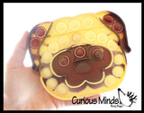 BULK - WHOLESALE -  SALE - Cute Dog Animal Theme Bubble Pop Game - Silicone Push Poke Bubble Wrap Fidget Toy - Press Bubbles to Pop the Bubbles Down - Bubble Popper Sensory Stress Toy Doggy Puppy Pooch Lab Chihuahua Terrier Pug
