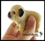 Cute Dog in Costume - Dog Crushed Bead Sand Filled - Doggy Lover Sensory Fidget Toy Weighted - Removable Costume Doll