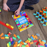 Dominoes Book - How To Trick Guide - The Ultimate Guide to Domino Toppling Book - Creative Domino Building Ideas & Techniques - Bulk Dominoes - Made in the USA - STEM STEAM