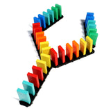 Dominoes - 5 Small Rapid Track Set - Quick Set Up - NO DOMINOES - Bulk Dominoes - Made in the USA - STEM STEAM