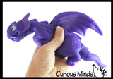 Soft Stretchy Dragon - Jumbo Floppy Squeezable Stress Toy