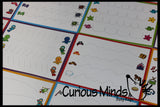 LAST CHANCE - LIMITED STOCK - Dry Erase & Wipe Off - Pre-Handwriting Tracing Activity Pages - Set of 25