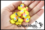 Duck Mini Erasers - Novelty and Functional Adorable Eraser Novelty Treasure Prize, School Classroom Supply, Math Counters - Sorting - Party Favor, Rubber Duckies Easter 144 (12 Dozen)