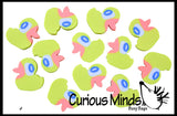 Duck Mini Erasers - Novelty and Functional Adorable Eraser Novelty Treasure Prize, School Classroom Supply, Math Counters - Sorting - Party Favor, Rubber Duckies Easter 144 (12 Dozen)