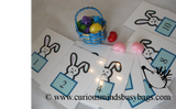 LAST CHANCE - LIMITED STOCK - CLEARANCE SALE - Easter Basket Filler Busy Bag - Easter Number Activity - Filling Baskets