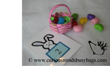 LAST CHANCE - LIMITED STOCK  - CLEARANCE SALE - Easter Basket Filler Busy Bag - Easter Number Activity - Filling Baskets