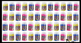 Easter Jelly Bean Themed Bubbles - Mini Bubble Toy - Solution and Wand - Blow Bubbles - Spring Party Favors