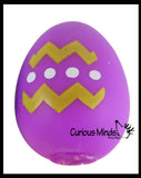 Easter Themed Doh Filled Stress Ball - Chick, Bunny, Eggs - Squishy Gooey  Squish Sensory Squeeze Balls - Easter Basket Fidget