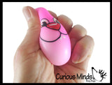 Easter Themed Doh Filled Stress Ball - Chick, Bunny, Eggs - Squishy Gooey  Squish Sensory Squeeze Balls - Easter Basket Fidget