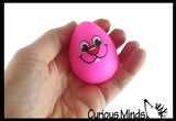 Easter Themed Doh Filled Stress Ball - Chick, Bunny, Eggs - Squishy Gooey  Squish Sensory Squeeze Balls - Easter Basket Fidget