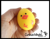 Easter Themed Doh Filled Stress Ball - Chick, Bunny, Eggs - Squishy Gooey  Squish Sensory Squeeze Balls - Easter Basket Fidget