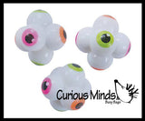 LAST CHANCE - LIMITED STOCK  - SALE - Eyeball Bouncy Balls - Toys for Ophthalmologists Optometrists Doctors Bulk Small Novelty Toy Prize Assortment Halloween Party Gifts