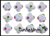 LAST CHANCE - LIMITED STOCK  - SALE - Eyeball Bouncy Balls - Toys for Ophthalmologists Optometrists Doctors Bulk Small Novelty Toy Prize Assortment Halloween Party Gifts