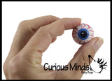 Eye Erasers - Eyeball Gross School Supply - Doctor, Optometrist Ophthalmology - Party Favor -Halloween Trick or Treat