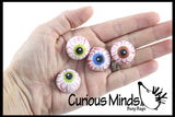 Eye Erasers - Eyeball Gross School Supply - Doctor, Optometrist Ophthalmology - Party Favor -Halloween Trick or Treat