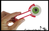 120 Eye Party Favors (Glow Bouncy Balls, Sticky, Disc Shooters) - Eyeball Gross School Supply - Doctor, Optometrist Ophthalmology - Party Favor -Halloween Trick or Treat