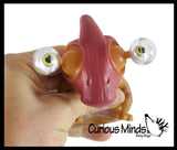 Eye Popping Dinosaur - Cute Squeeze Toy - Fun Fidget - Unique OT Hand Strength, Fine Motor Dino