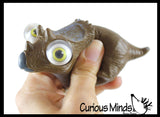 Eye Popping Dinosaur - Cute Squeeze Toy - Fun Fidget - Unique OT Hand Strength, Fine Motor Dino