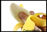 Realistic Stretchy Banana - Sensory, Stress, Squeeze Fidget Toy ADHD Special Needs Soothing