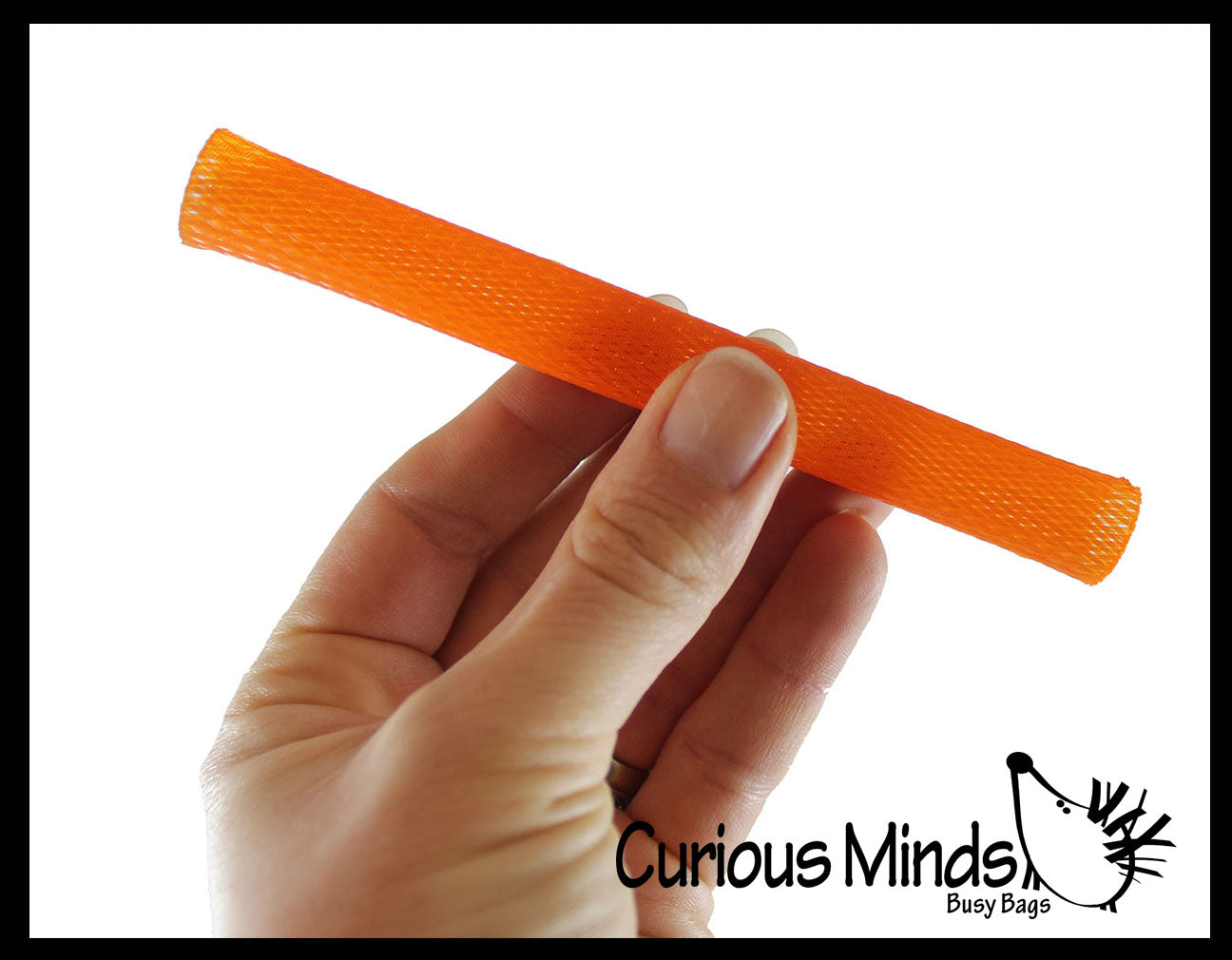 Nylon Tube Fidget Toy - Mesh Shooter Toy - Cat toy
