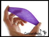 Nylon Tube Fidget Toy - Mesh Shooter Toy - Cat toy