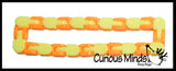 Click And Snap Fidget Toy - Chain Track - Bend and Twist In Wacky Crazy Shapes Puzzle