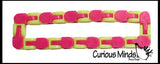 Click And Snap Fidget Toy - Chain Track - Bend and Twist In Wacky Crazy Shapes Puzzle