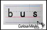 LAST CHANCE - LIMITED STOCK - First Words  Puzzle - Language Arts Teacher Supply - CVC Words