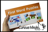 LAST CHANCE - LIMITED STOCK - First Words  Puzzle - Language Arts Teacher Supply - CVC Words