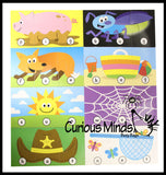 LAST CHANCE - LIMITED STOCK - First Words  Puzzle - Language Arts Teacher Supply - CVC Words