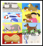 LAST CHANCE - LIMITED STOCK - First Words  Puzzle - Language Arts Teacher Supply - CVC Words