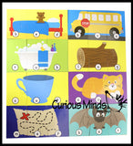 LAST CHANCE - LIMITED STOCK - First Words  Puzzle - Language Arts Teacher Supply - CVC Words