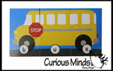 LAST CHANCE - LIMITED STOCK - First Words  Puzzle - Language Arts Teacher Supply - CVC Words