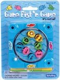 Mini Wind Up Gone Fishing Game - Magnetic Fishing Toy Tiny Pocket Travel Game